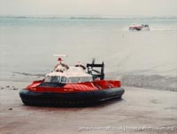 AP1-88 hovercraft at Ryde hoverport -  (credit: The <a href='http://www.hovercraft-museum.org/' target='_blank'>Hovercraft Museum Trust</a>).